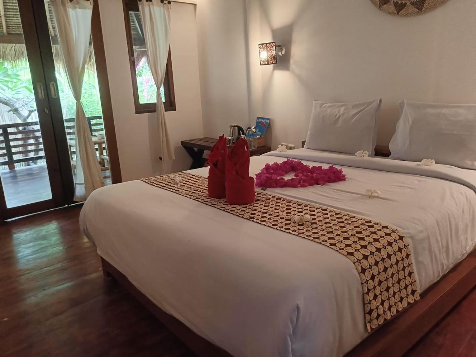 Gili Air Santay Bungalows Exterior foto