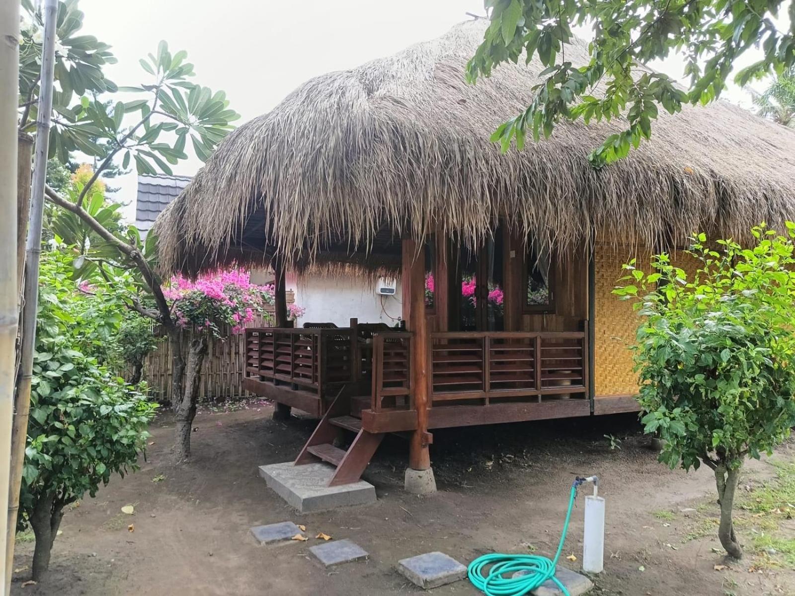 Gili Air Santay Bungalows Exterior foto